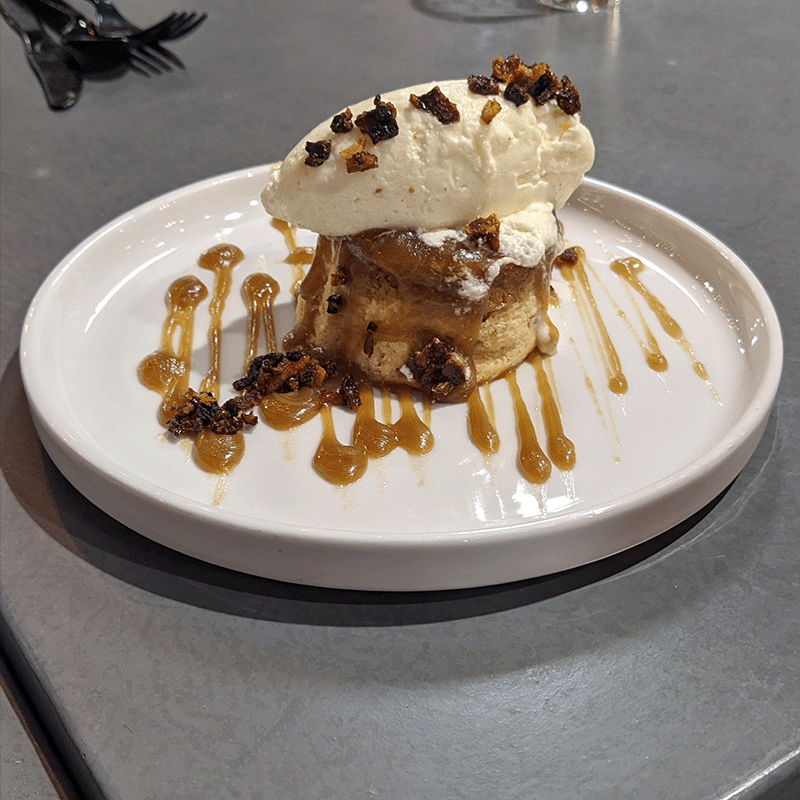 Salted Caramel Bread Pudding
