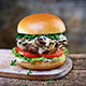 Truffle Mushroom Burger