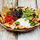 Nachos on a Plate